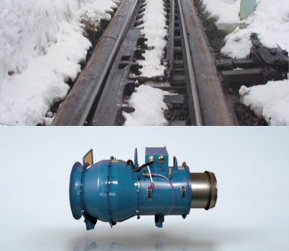 熱風式融雪機 TF型
