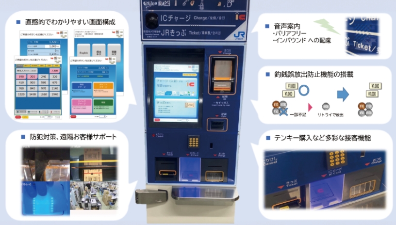 無人型自動券売機 UT70 