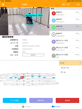 AI画像センシングシステム　AISS（AI for Support System) 